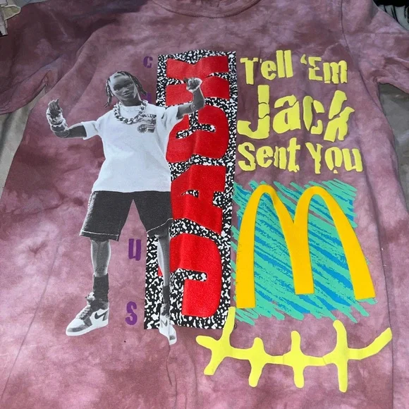 Travis Scott X McDonald's Tell em Jack Sent you Cactus Jack Merch -  www.rajagirimanappuram.com
